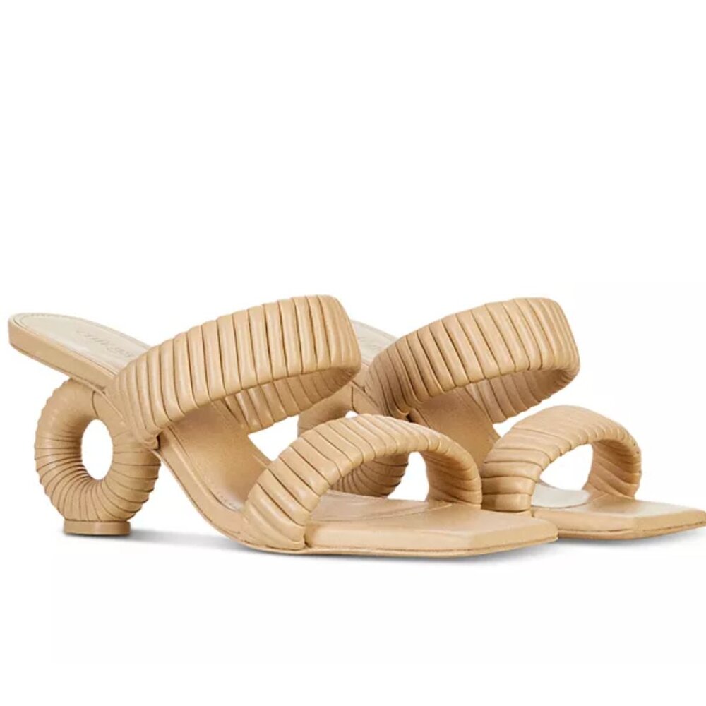 Cult Gaia Valence Slip On Sandals, Dunes Colorway 41.5